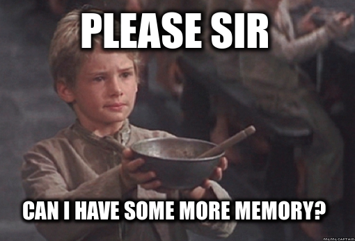 More memory